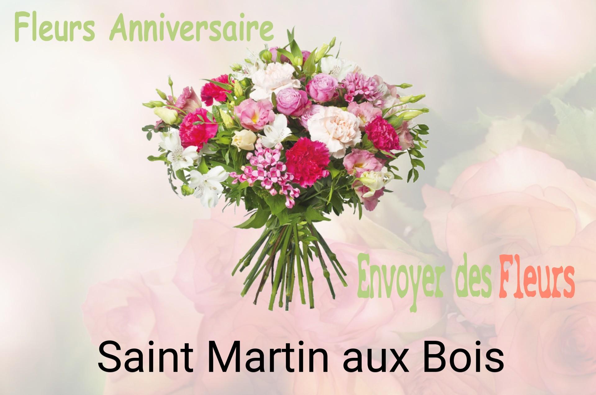 Bouquet de fleurs d’anniversaire livré à Saint-Martin-aux-Bois